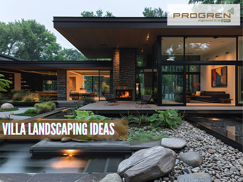 Villa Landscaping Ideas for Busy Residents