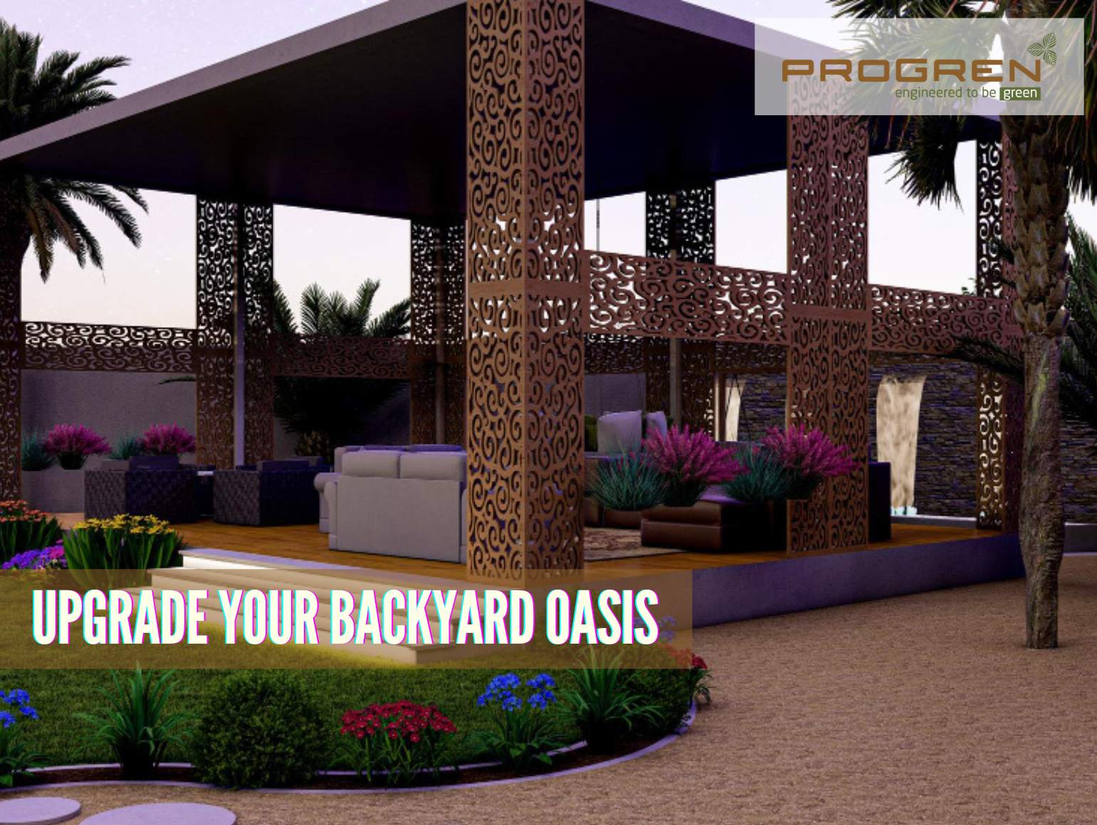 Revamp your Backyard with Dubai's best Landscaping company – Progren