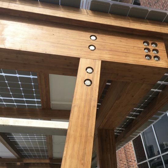 Engineered stability structural close-up