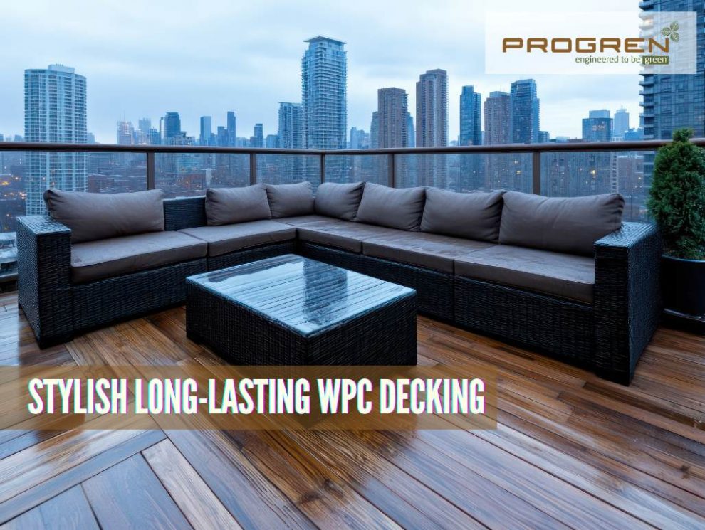 Long lasting wpc decking