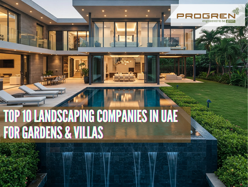Top 10 Landscaping Companies in UAE for Villas & Gardens