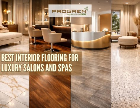 Best interior flooring for luxury salons and spas