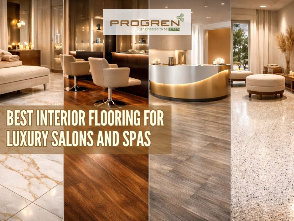 Best interior flooring for luxury salons and spas